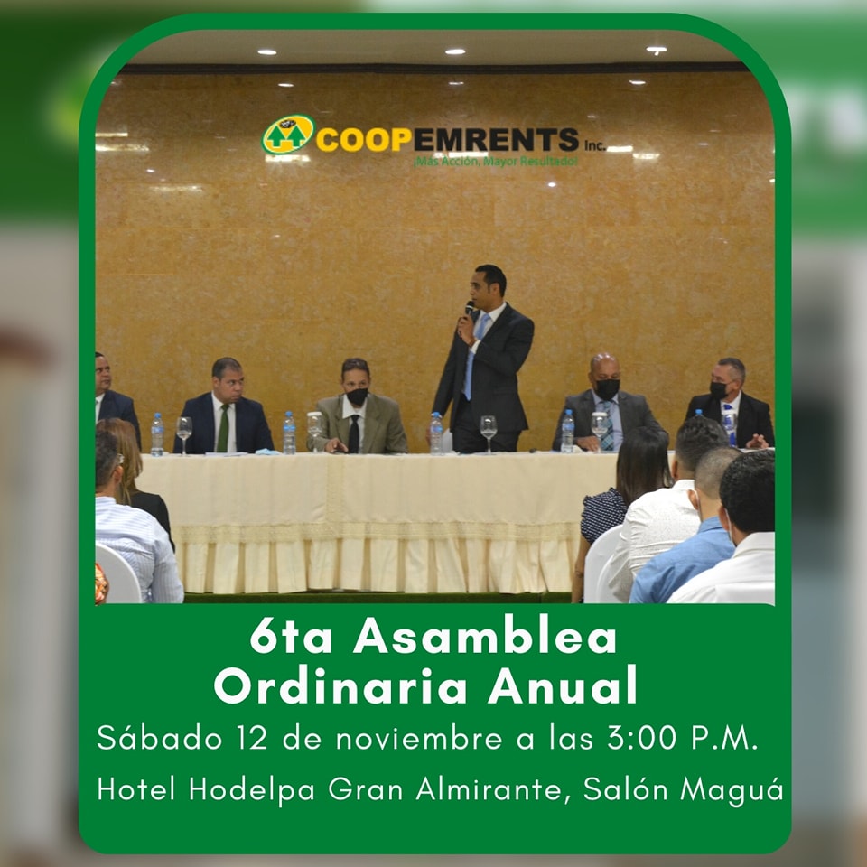 6ta Asamblea anual ordinaria 2022.